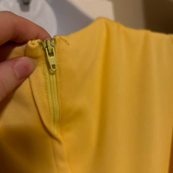 Joseph Ribkoff - 1970s Vintage Flutter Sleeve Maxi - Picture 6 of 11